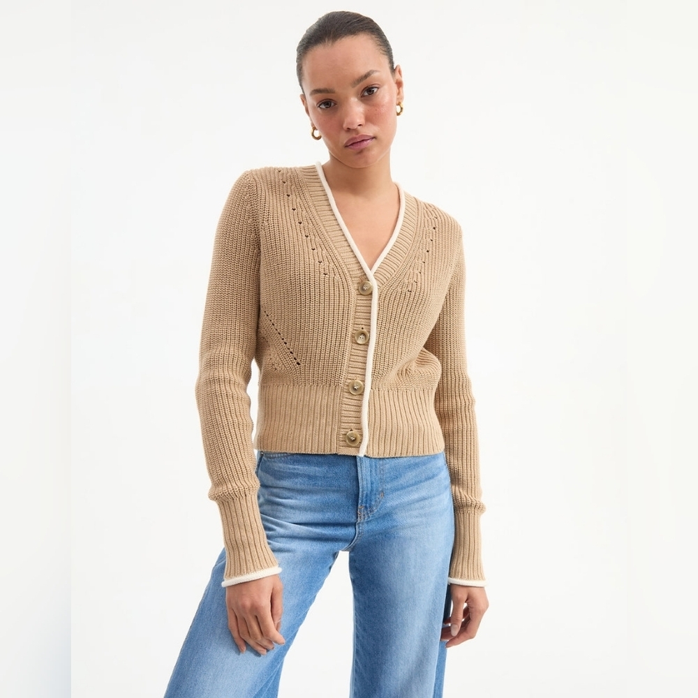 Veronica Beard Beatrice Cotton Cardigan